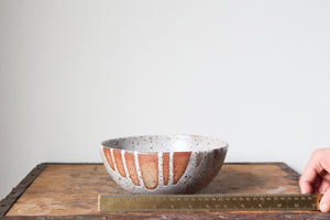 Serving Bowl in Poured Lustre