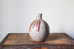 Poured Lustre Vase: Three