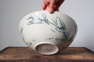 Very Slightly Flawed Botanical Serving Bowl: Six