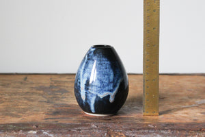 Vase in Indigo: Two