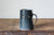 Straight-Sided Mug in Metallic Blue/Black: Seven