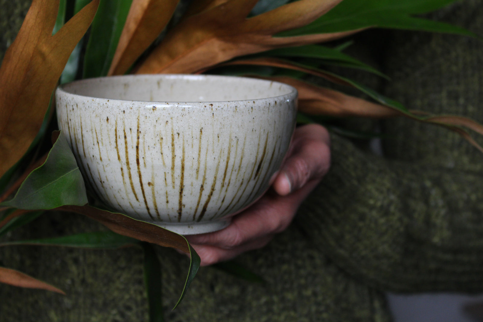 Painted Breakfast Bowl