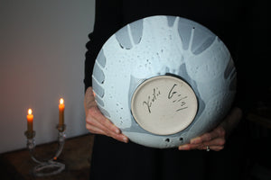 Large Black and White Serving Bowl: One