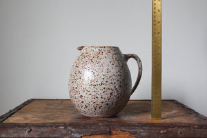 Jug in Speckled White: One