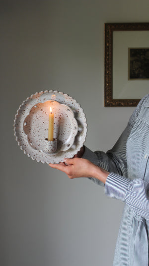 Wall Sconce Candle Holder: One