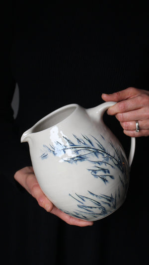 Large Botanical Jug