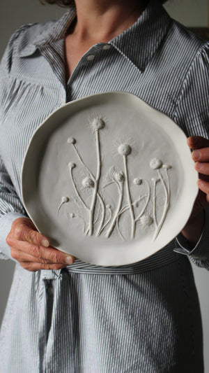 Slightly Flawed Herbarium: Botanicals in Porcelain