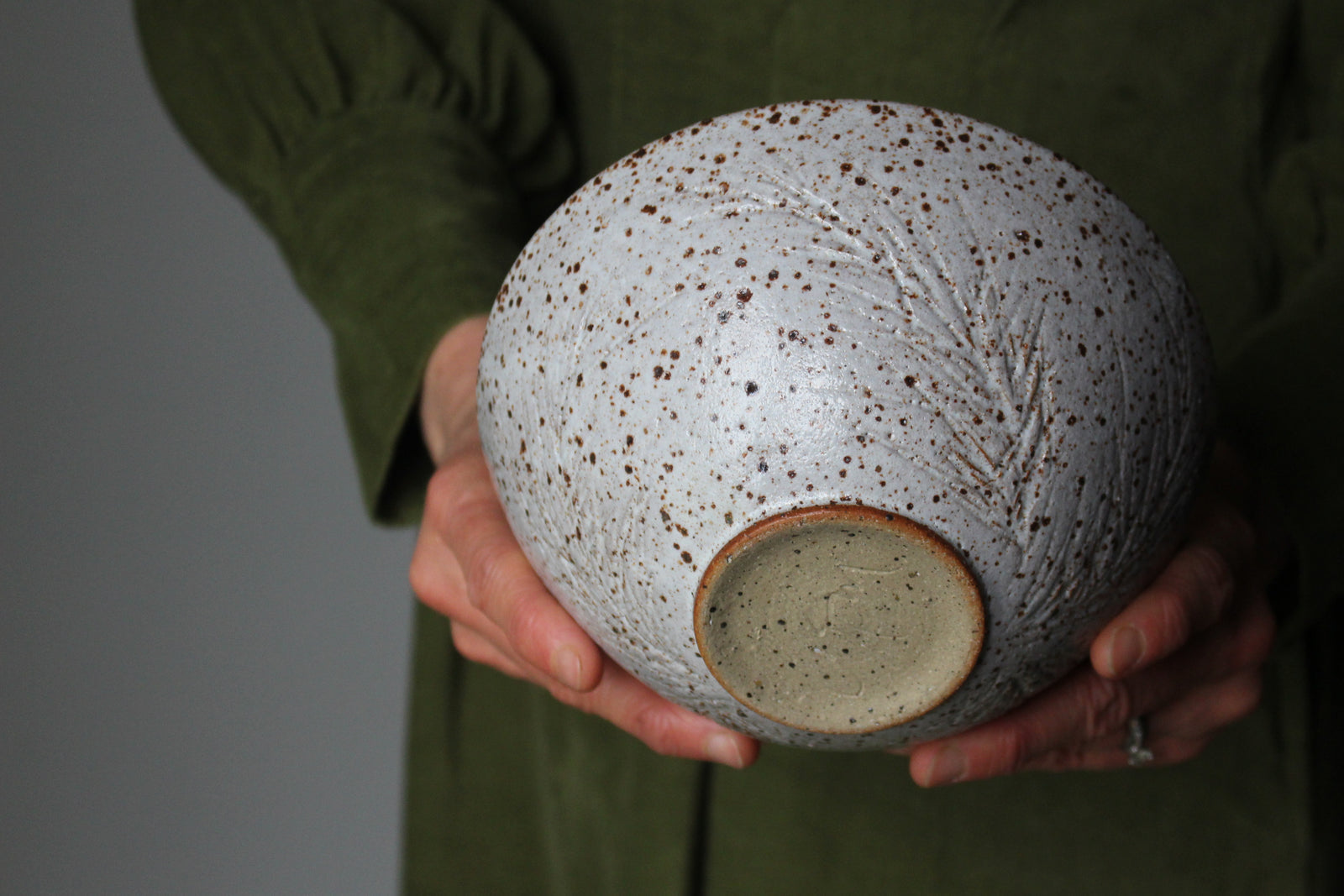 Carved Bowl in Lustre