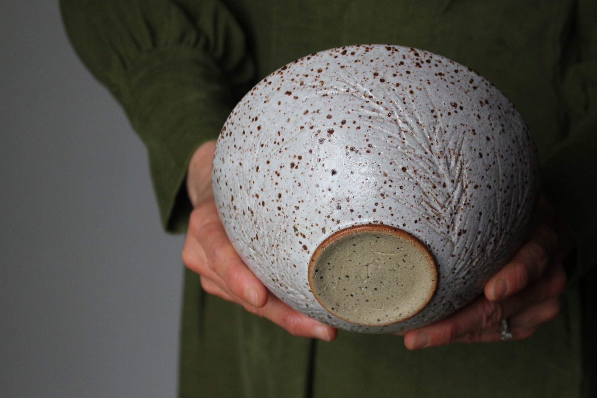 Carved Bowl in Lustre