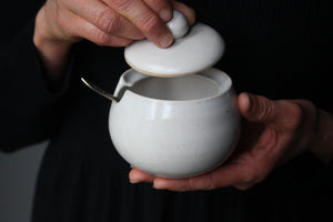Sugar Bowl in White