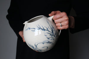 Round Botanical Jug