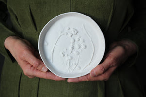 Herbarium: Botanicals in Porcelain White: Fifteen