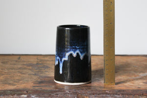 Straight-Sided Vase in Indigo