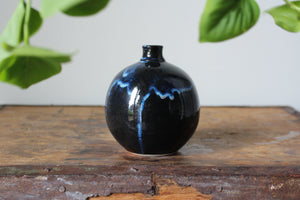 Bud Vase in Indigo: One