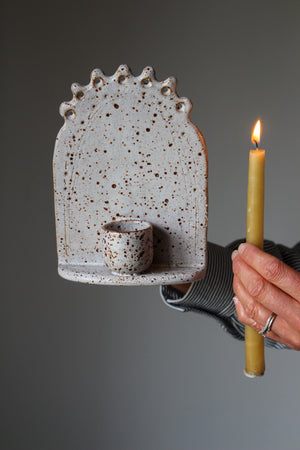 Wall Sconce Candle Holder: Three