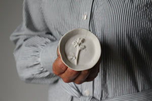 Herbarium: Botanicals in Porcelain White: Five