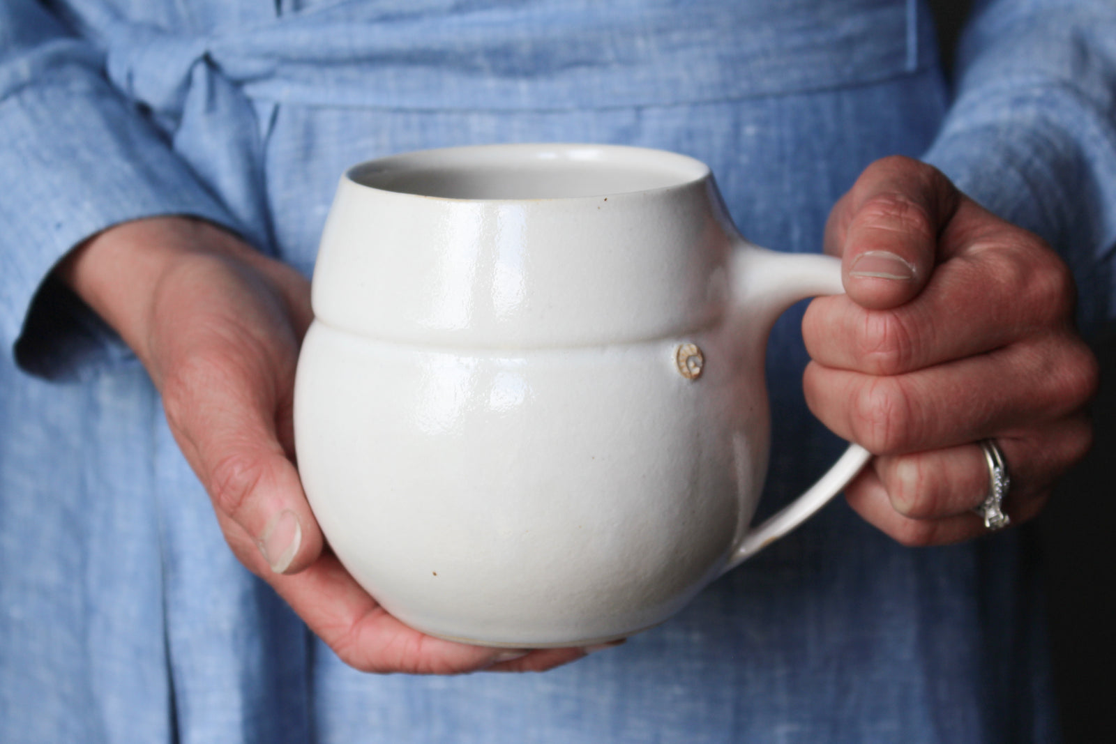 Mug in White: Three