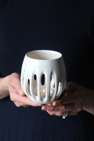 Luminaire in Warm White: Candle Holder