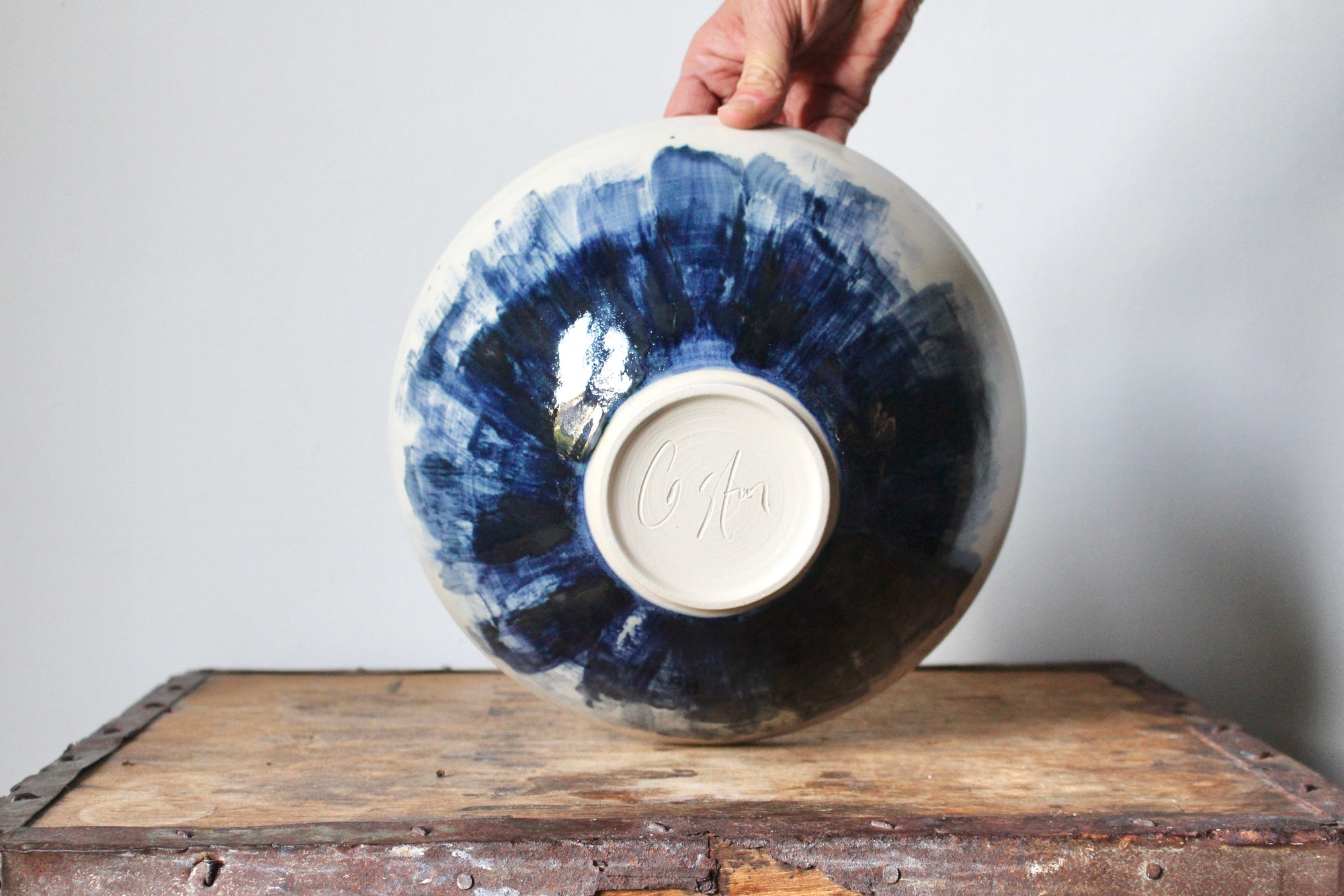 Watercolour Serving Bowl