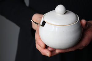 Sugar Bowl in White