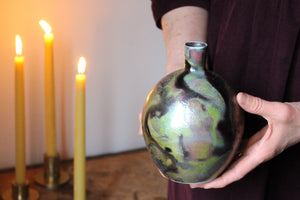 Slightly Flawed Raku Vase: Four