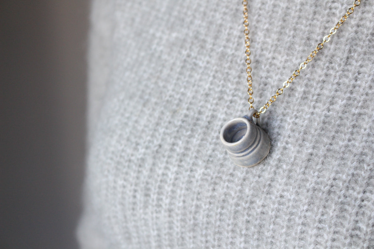 Mug Necklace: One