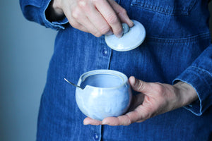 Sugar Pot in Blue