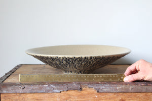 Extra Large Textured Serving Bowl: Slightly Flawed