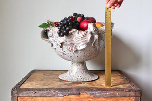 Slightly Imperfect Large Pedestal Dish (read full description)