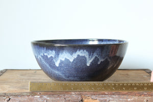 Large Midnight Blue Serving Bowl: One