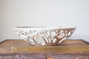 Tree Bowl in Poured Lustre