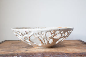 Tree Bowl in Poured Lustre