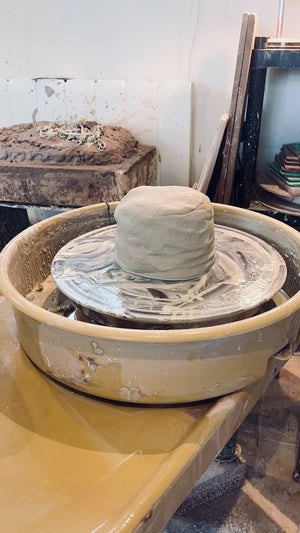 Large Vase in Indigo