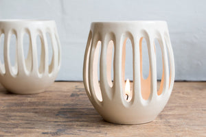Luminaire in Warm White: Candle Holder