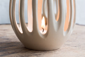 Luminaire in Warm White: Candle Holder