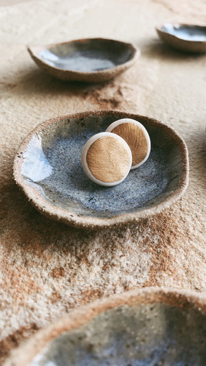 Handmade Ceramic Earrings: Six