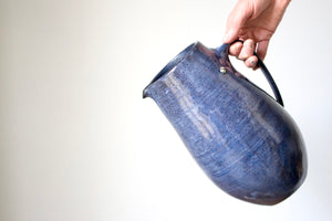 Elegant Jug in Indigo