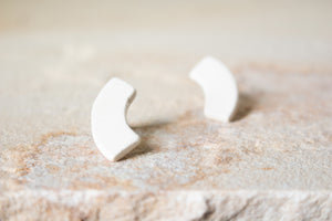 Handmade Ceramic Earrings: Sixty One