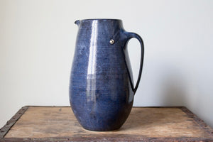 Elegant Jug in Indigo