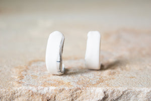 Handmade Ceramic Earrings: One Hundred and Seventeen