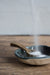 Black Salt or Pepper Pot with Wooden Spoon
