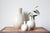 Loop Vase Vase in Warm White: Medium