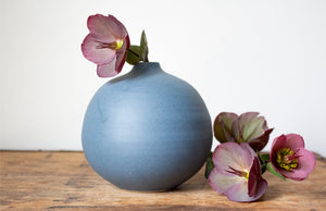 Dry Blue Vase