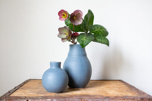 Matte Blue Vase