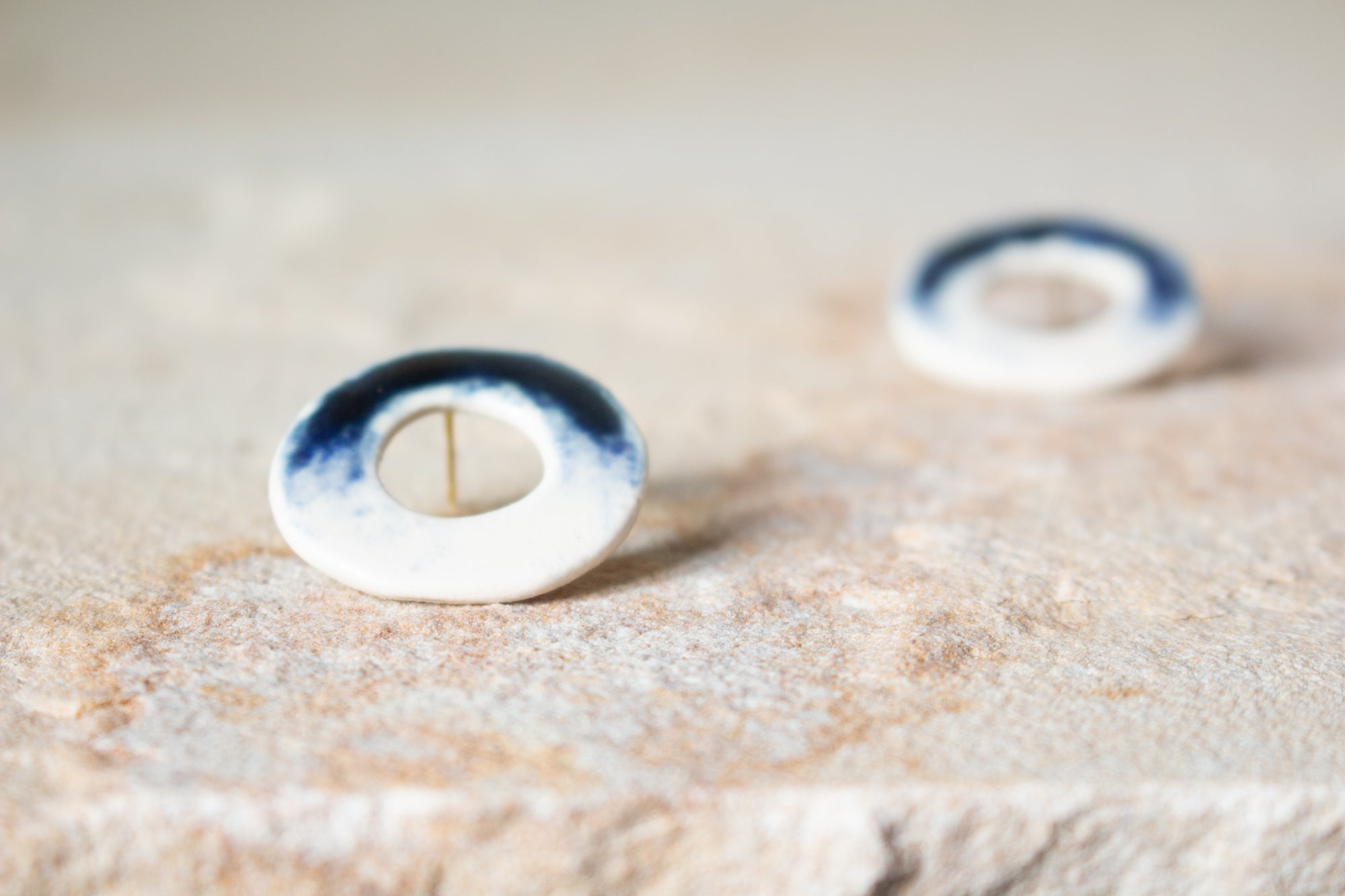 Handmade Ceramic Earrings: Twenty Three