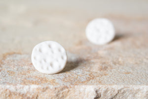 Handmade Ceramic Earrings: Five