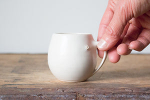Espresso Mug in Cream/White