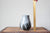 Poured Black and White Vase: Eleven