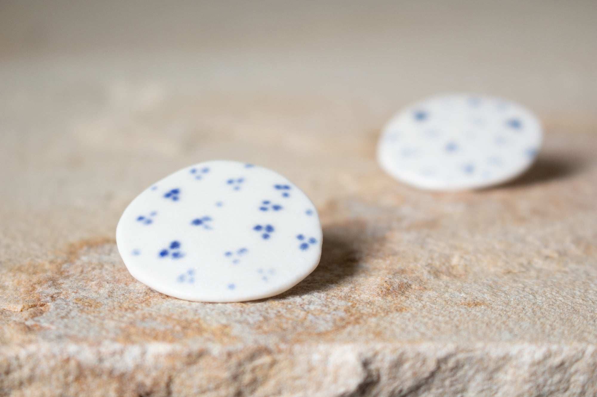 Handmade Ceramic Earrings: Thirty Two