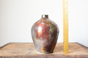 Flawed Raku Vase: Thirty Six